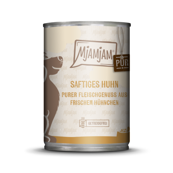 Mjamjam Saftiges Huhn pur Dose – Bild 2