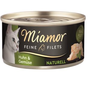 Miamor Feine Filets naturelle Thun & Gemüse 80g