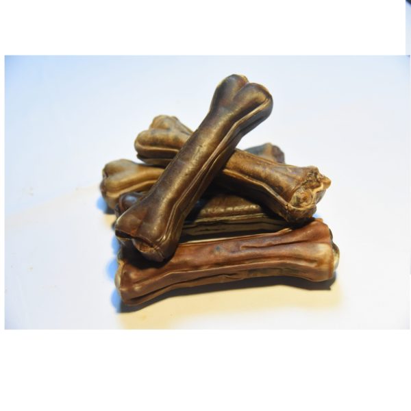 Pferdehaut-Kauknochen 17cm