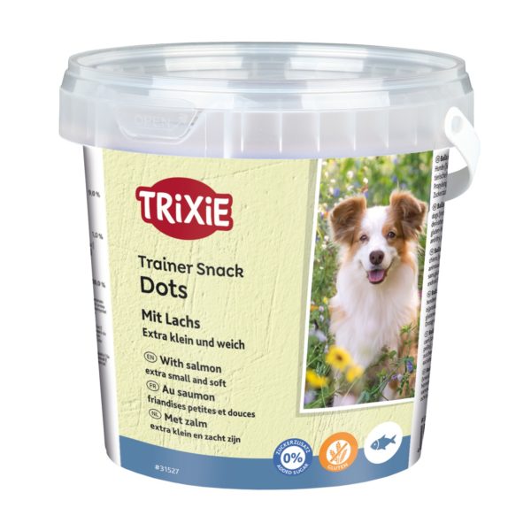 Trixie Soft Snack Mini Trainer Dots mit Lachs 500g – Bild 3