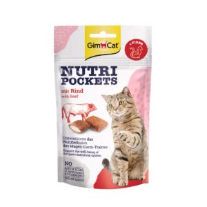 GimCat - Nutri Pockets mit Rind 60g