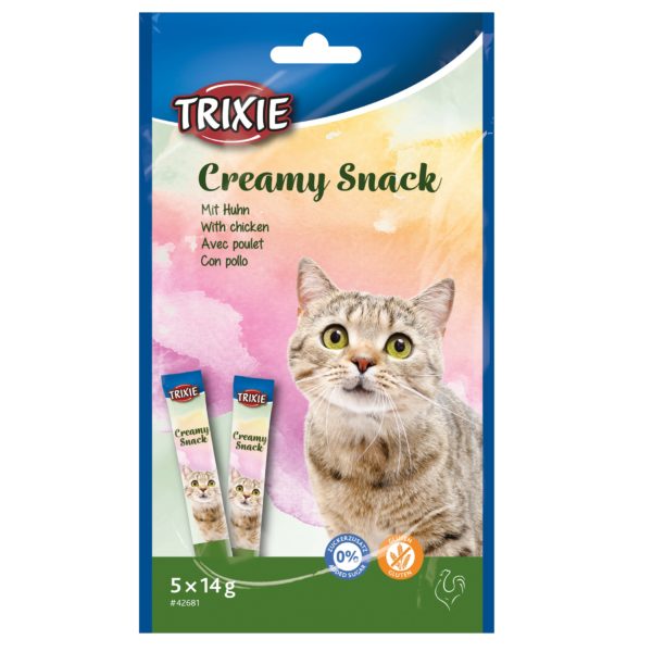 Trixie Creamy Snacks mit Weißfisch 5x14 g – Bild 4