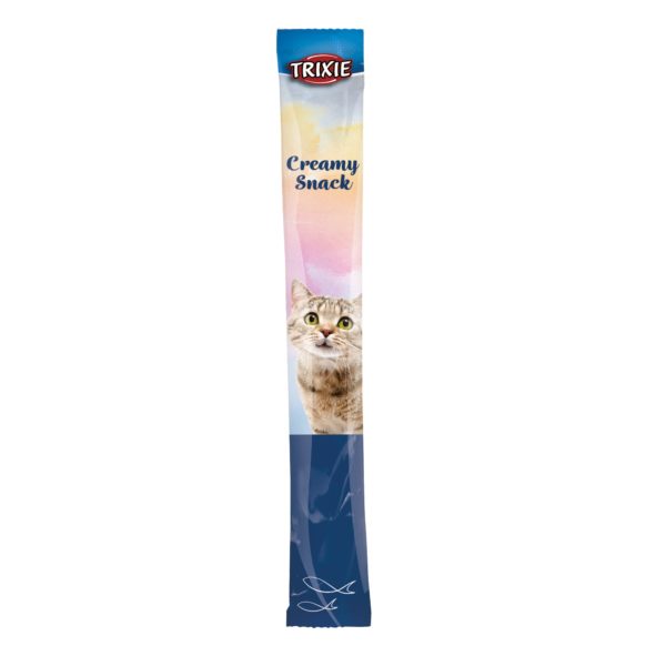 Trixie Creamy Snacks mit Weißfisch 5x14 g – Bild 2