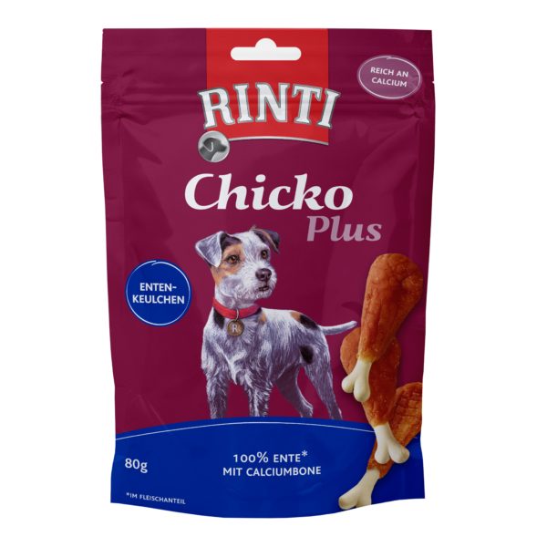Rinti Chicko Plus Entenkeulchen 80g