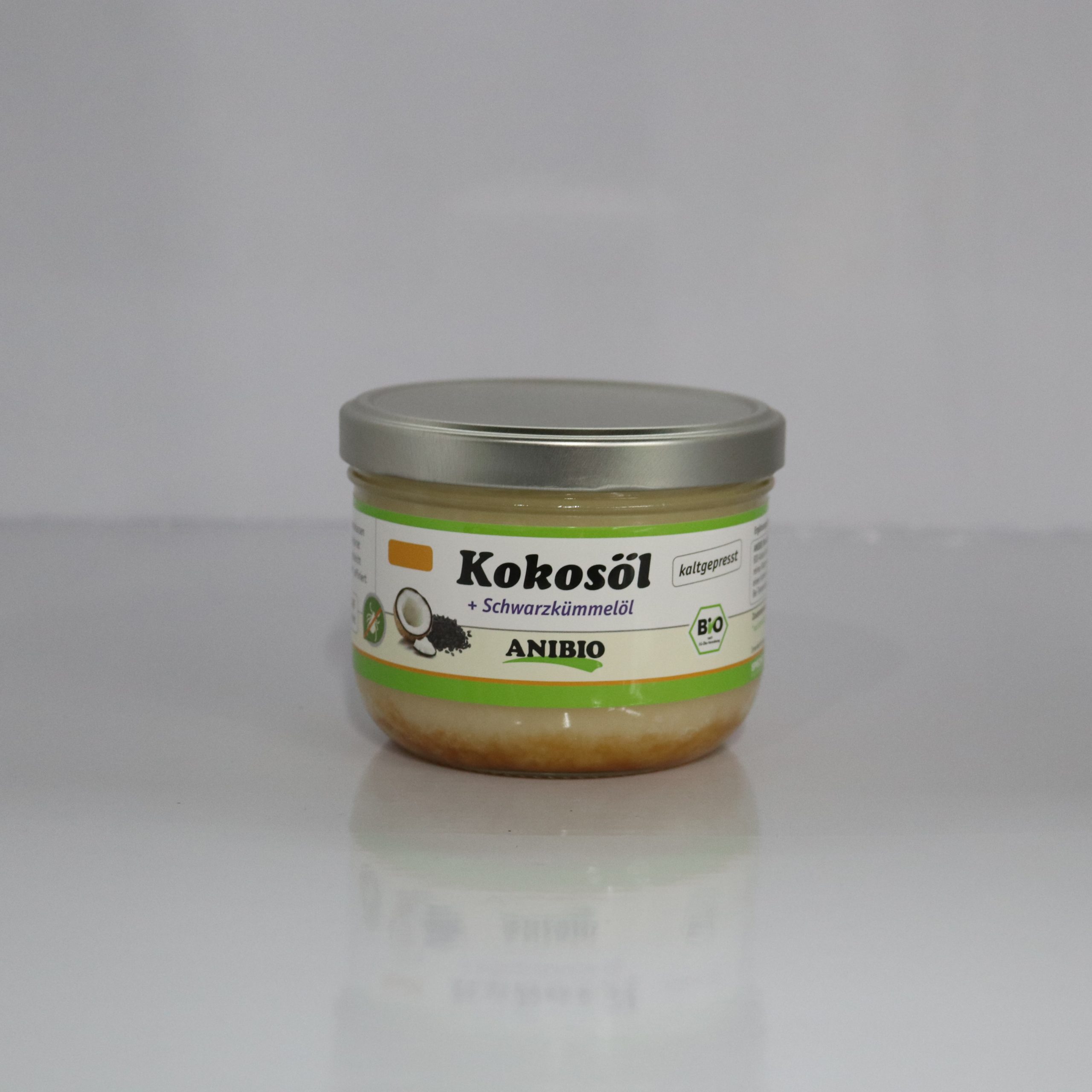 Anibio Kokosöl + Schwarzkümmelöl 400ml