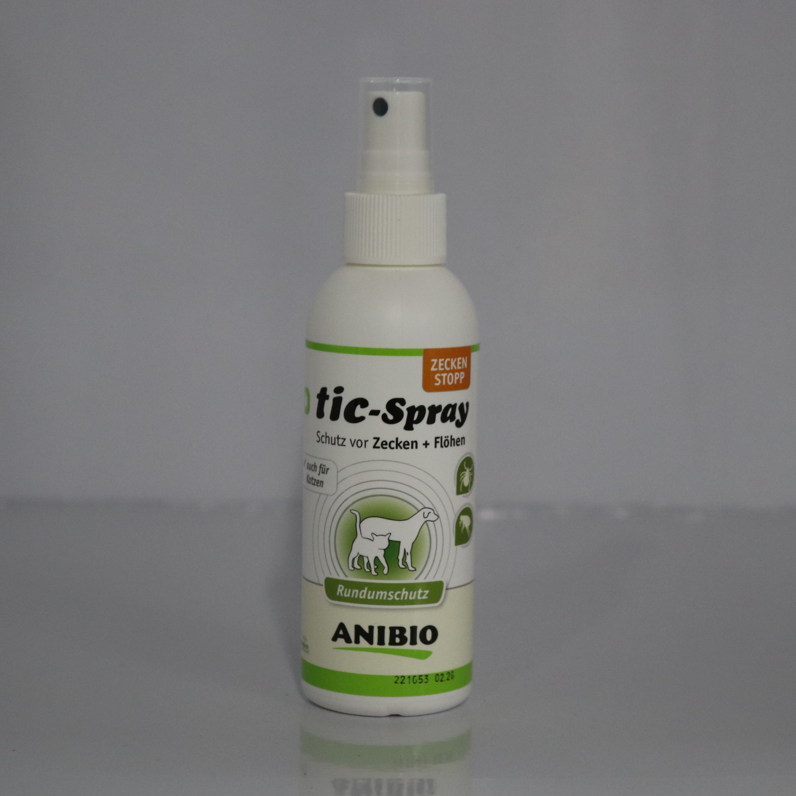 Anibio tic.Spray - Schutz vor Zecken, Flöhen und Milben