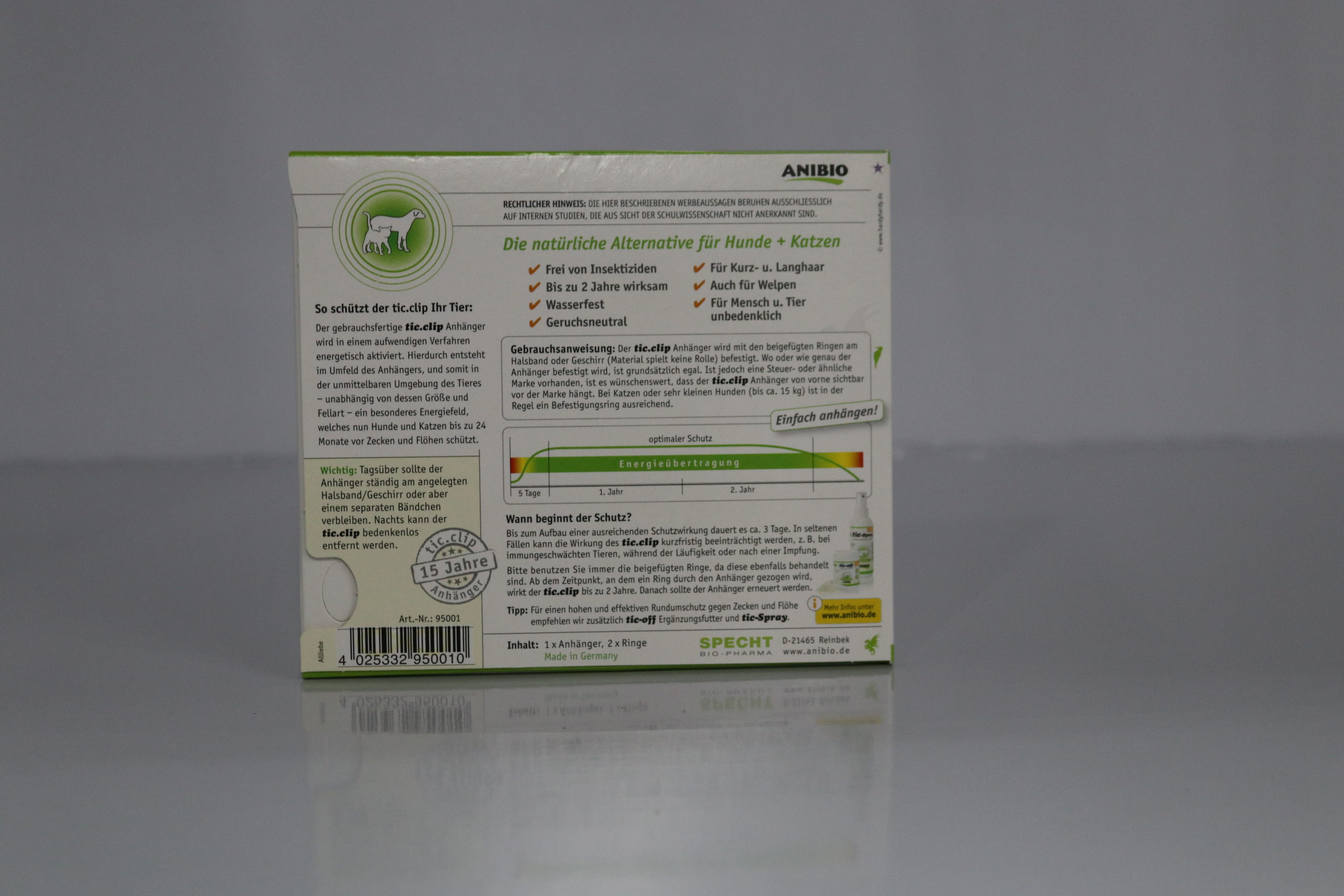 Anibio tic.clip - Schutz vor Zecken und Flöhen – Bild 3