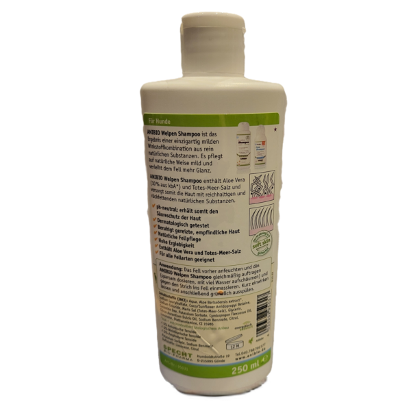 Anibio Welpen Shampoo 250ml – Bild 2