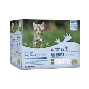 Bozita Kitten Fleisch & Fischmenü 12x85g