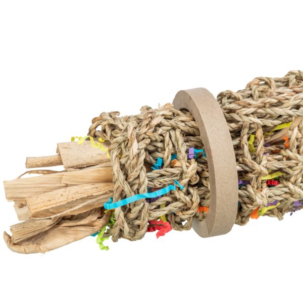 Trixie Seegrasspielzeug für Nymphensittiche und Papgeien 55 cm – Bild 6