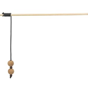 Trixie Spielangel mit Kugeln CityStyle Kork/Holz
