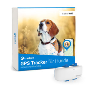 Tractive GPS Tracker 4 LTE Hund weiß