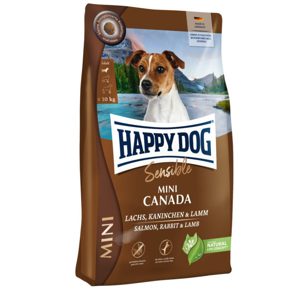 Happy Dog Sensible Mini Canada - Lachs, Kaninchen & Lamm