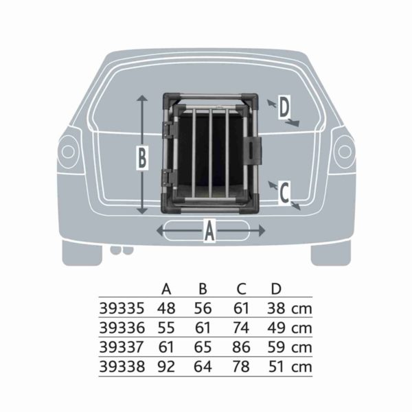 Trixie Transportbox, Aluminium – Bild 3
