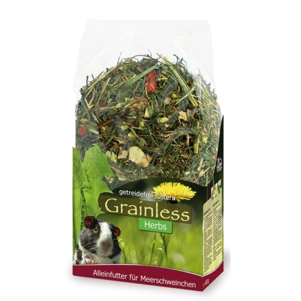 JR Farm Grainless Herbs Meerschweinchen 400g