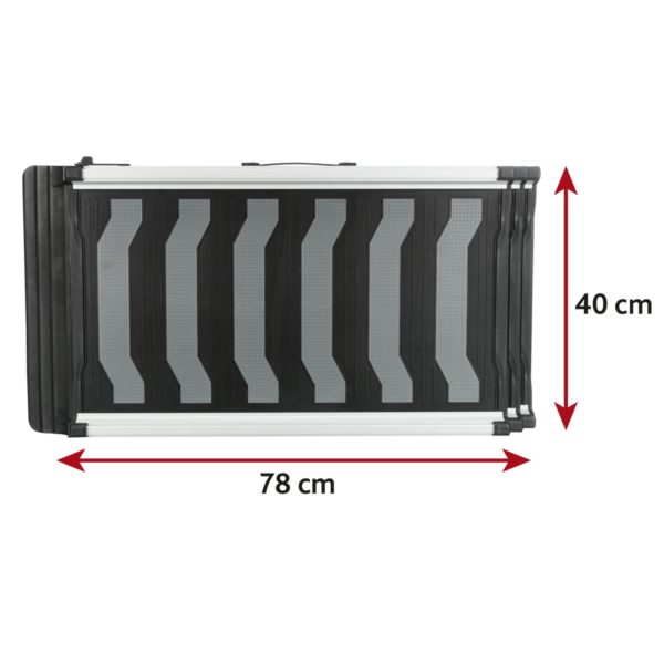 Trixie 3-fach Teleskop-Rampe, Aluminium/TPR – Bild 4