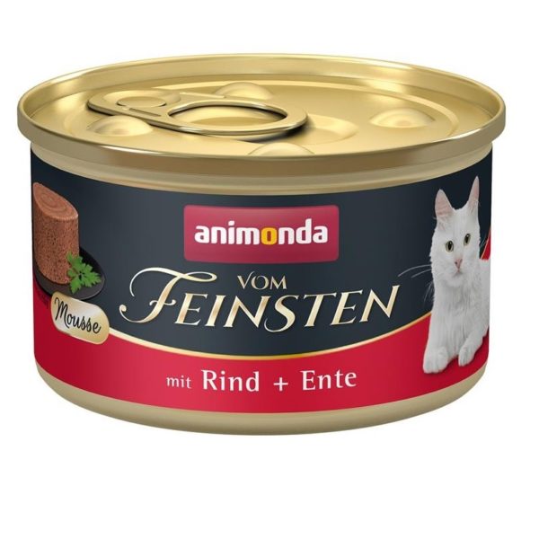 Animonda vom Feinsten Mousse Adult mit Rind und Ente 85g