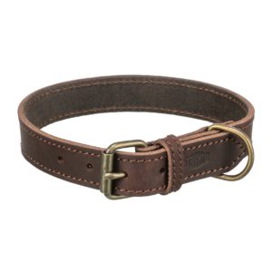 Trixie Rustic Fettleder-Halsband