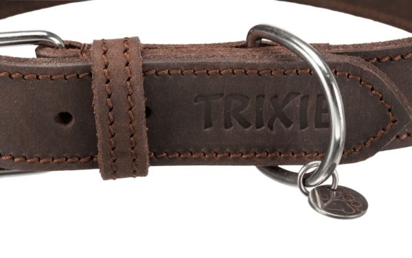 Trixie Rustic Fettleder-Halsband – Bild 7