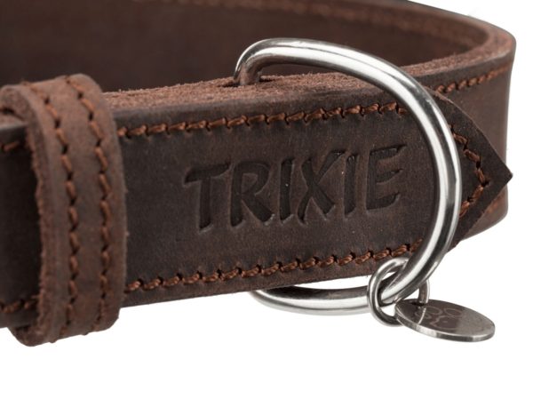 Trixie Rustic Fettleder-Halsband – Bild 6