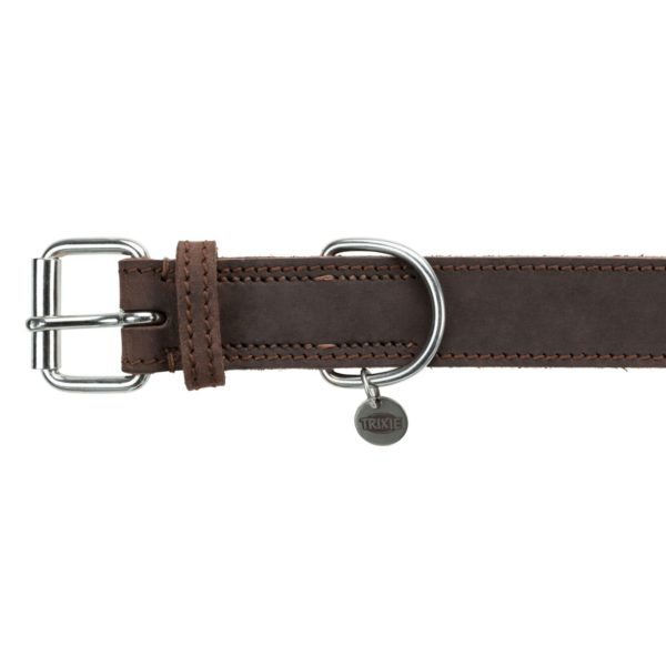 Trixie Rustic Fettleder-Halsband – Bild 5