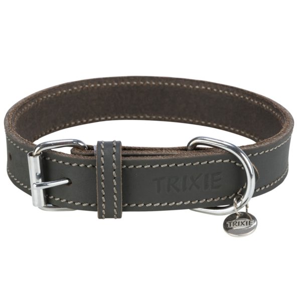 Trixie Rustic Fettleder-Halsband – Bild 2