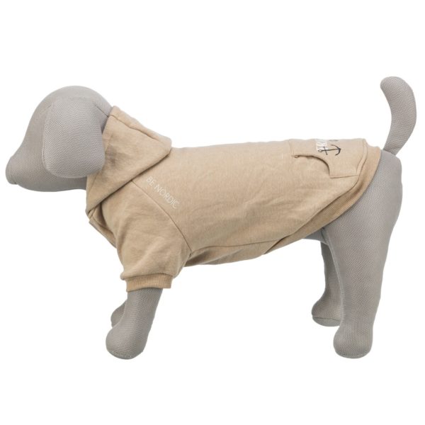 Trixie Hundepulli BE NORDIC Hoodie Flensburg Farbe sand – Bild 3