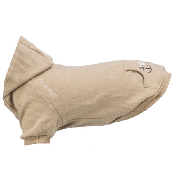 Trixie Hundepulli BE NORDIC Hoodie Flensburg Farbe sand