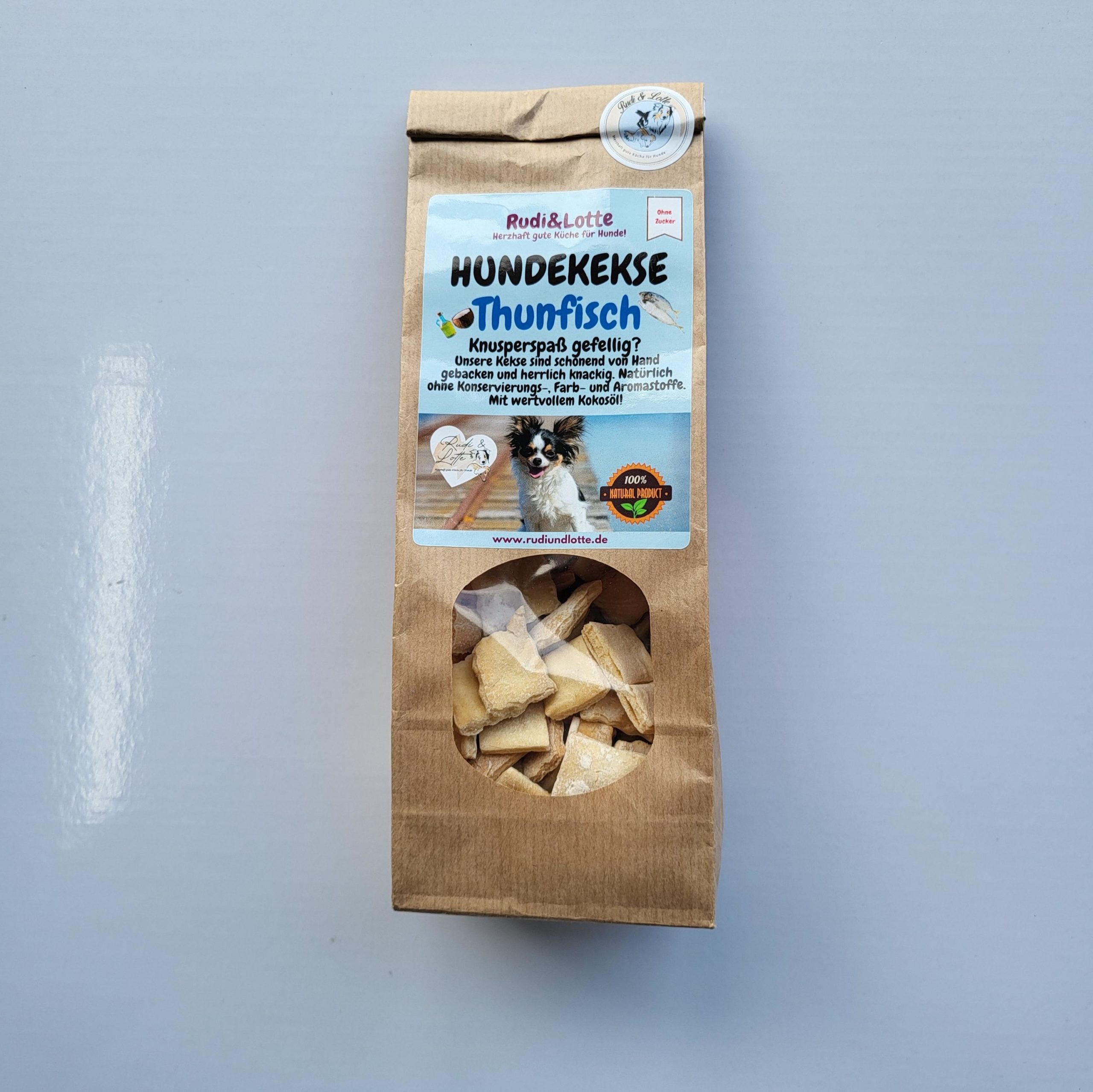Rudi&Lotte - Hundekekse Thunfisch 100g