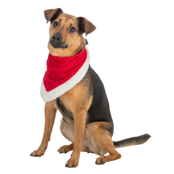 Trixie Halstuch Xmas Farbe rot – Bild 2