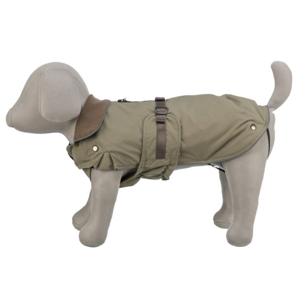 Trixie Mantel Hermy 2 in 1 Farbe olivgrün – Bild 3