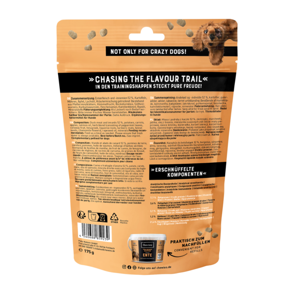Chewies Trainings-Happen Ente 175g – Bild 2
