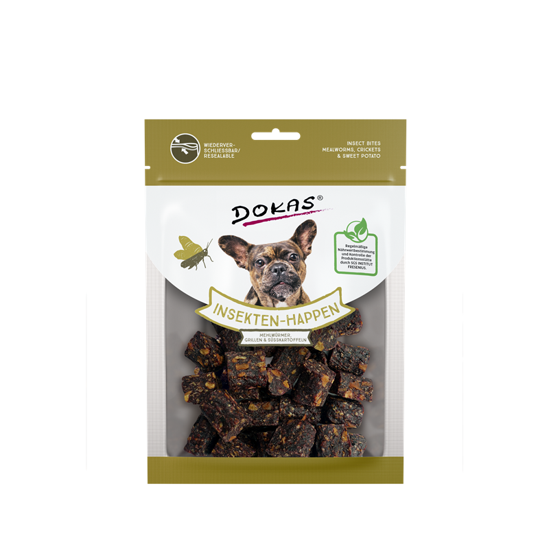 Dokas Insekten-Happen mit Süßkartoffel 100g