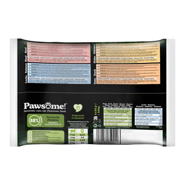 Pawsome! Adult 85g 4er Mixpack – Bild 2