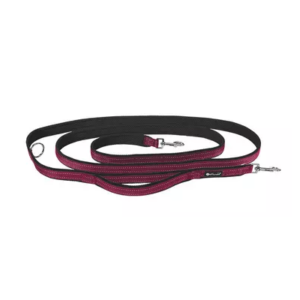 Petlando Outdoor Führleine 3m mit Sicherheitsgriff Berry