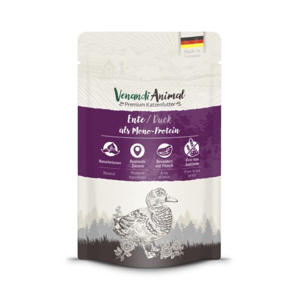 Venandi Animal - Ente als Monoprotein 125g