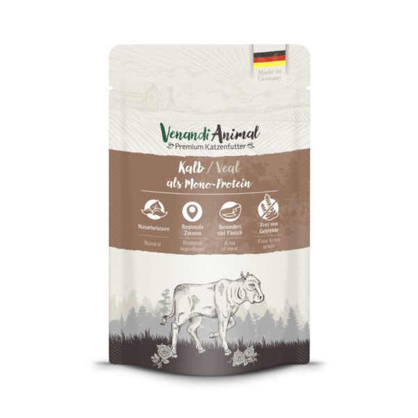 Venandi Animal - Kalb als Monoprotein 125g