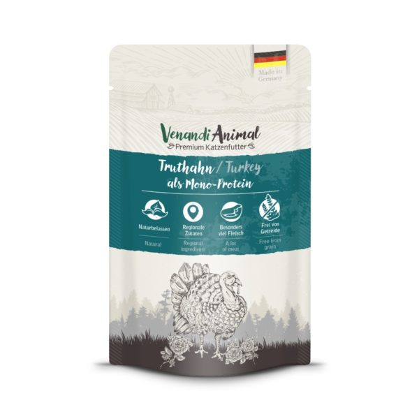 Venandi Animal - Truthahn als Monoprotein 125g