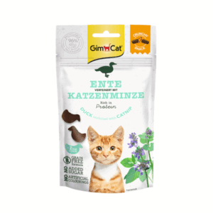 GimCat - Crunchy Snack Ente mit Katzenminze