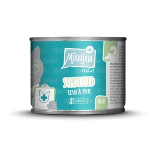 Mjamjam - VetCat - Diät Sterilised Rind & Ente 200g