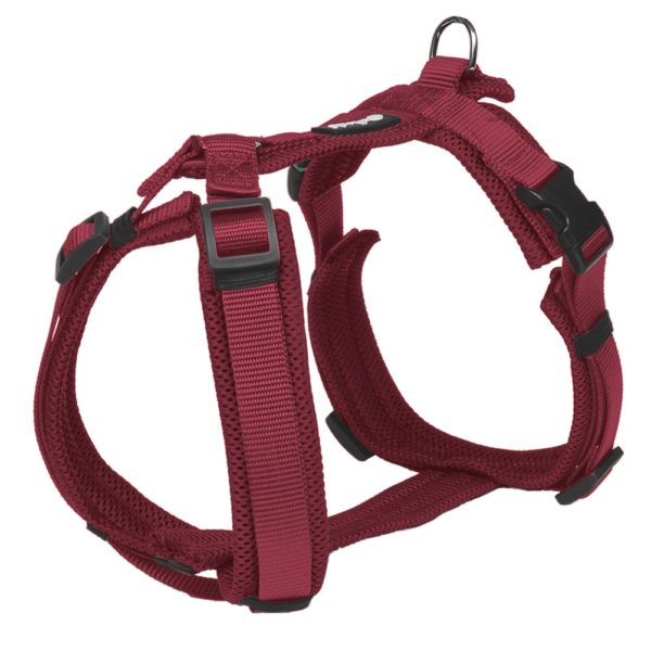 Petlando Mesh Y-Comfort Geschirr - Farbe: bordeaux