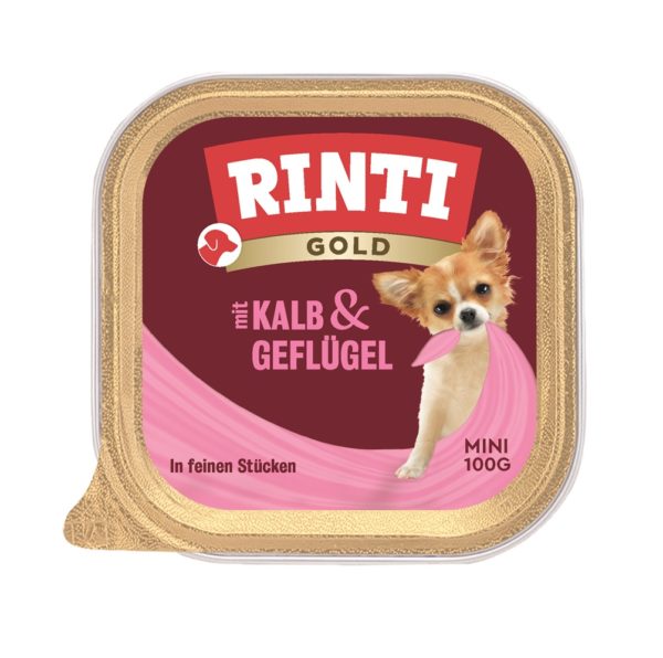 Rinti Gold Mini Kalb & Geflügel 100g
