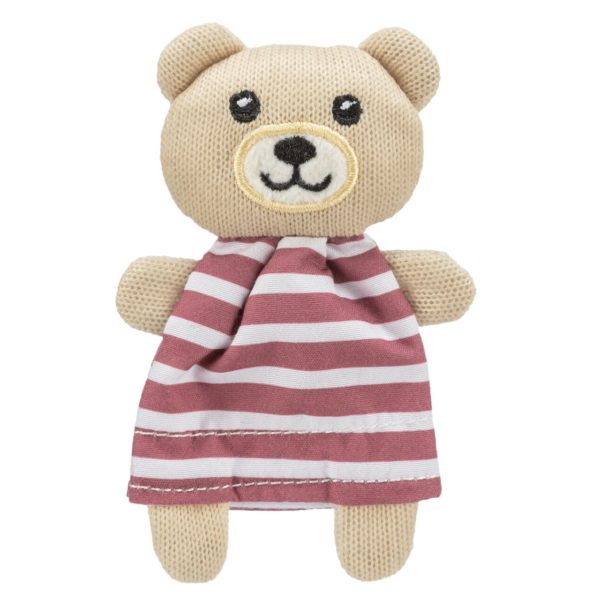 Trixie Bär mit Stoff 12cm – Bild 4