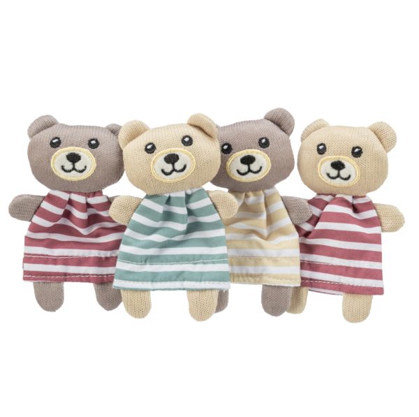 Trixie Bär mit Stoff 12cm