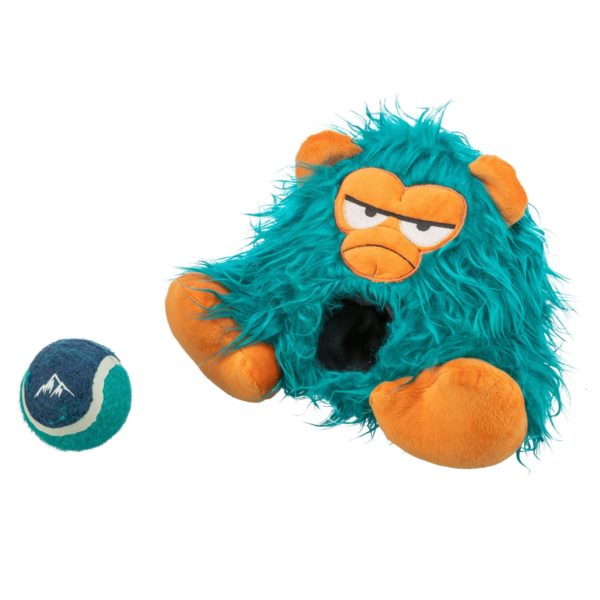 Trixie Monster mit Tennisball Plüsch 25cm – Bild 2