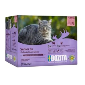 Bozita Cat Senior 8+ MultiPack Häppchen in Sauce 12x85gP