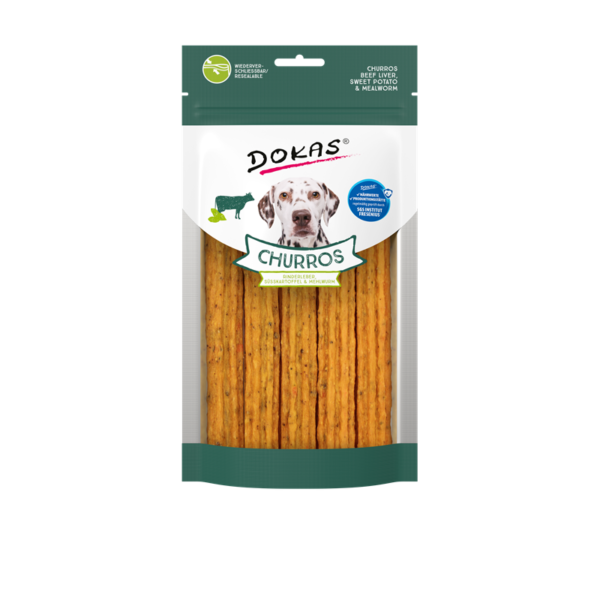 Dokas Snack Churros mit Rinderleber 150g