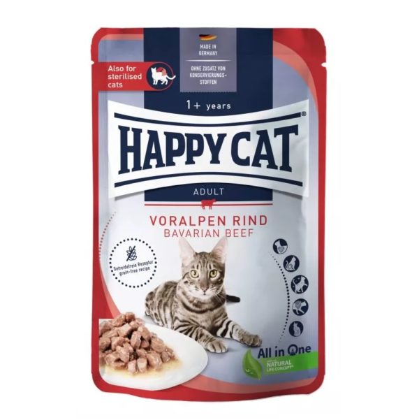 HappyCat Meat in Sauce - Culinary Voralpen-Rind 85g