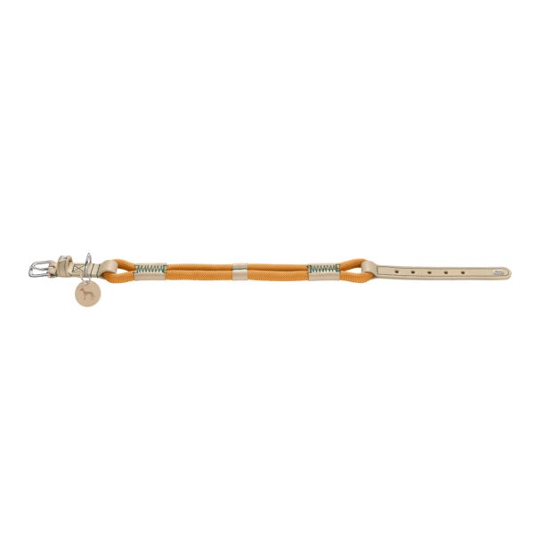 Hunter Halsband Malia - Farbe: apricot/natur – Bild 2