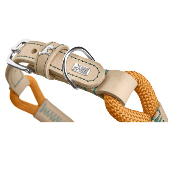 Hunter Halsband Malia - Farbe: apricot/natur – Bild 4
